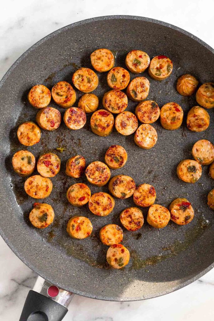 Cook the Chicken Sausage