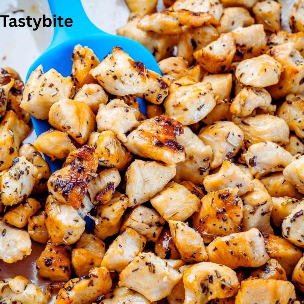 Preparing and finishing chicken