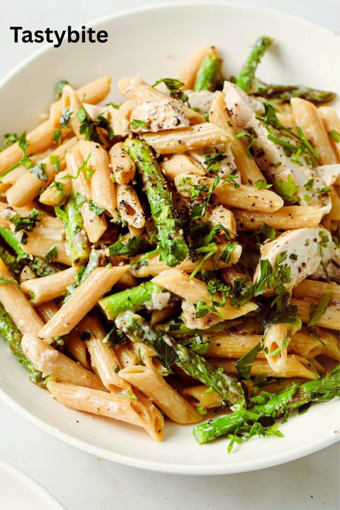 Chicken Asparagus Pasta