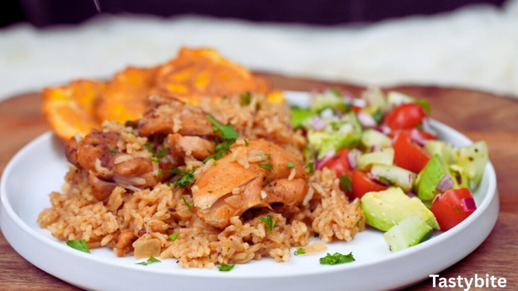  Serving the Chicken and Rice