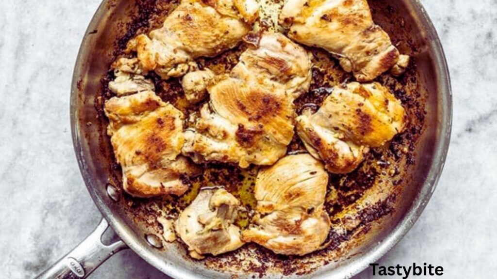 Cooked cilantro lime chicken