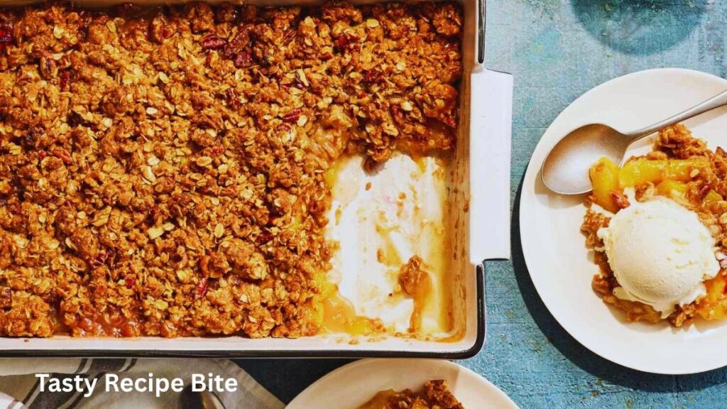 Easy Peach Crisp