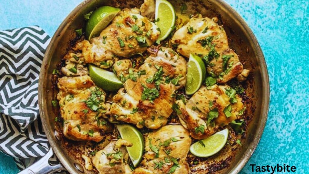 Finished Cilantro Lime Chicken
