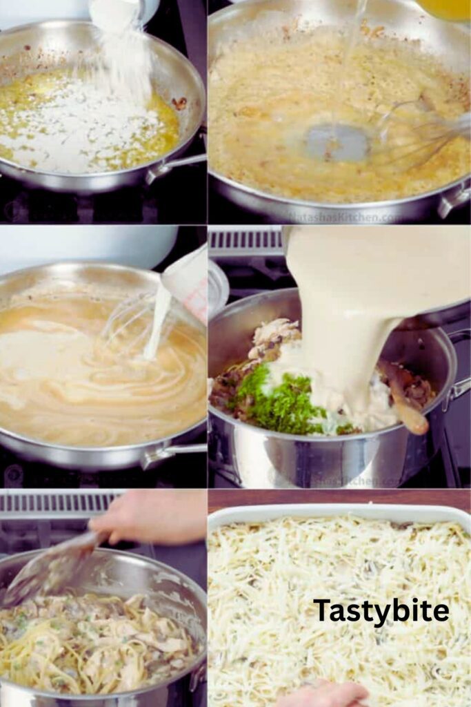 Combining all ingredients