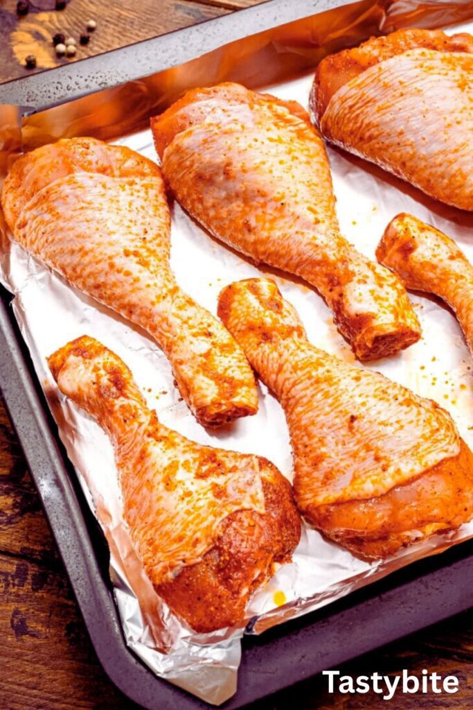 Marinated drumsticks