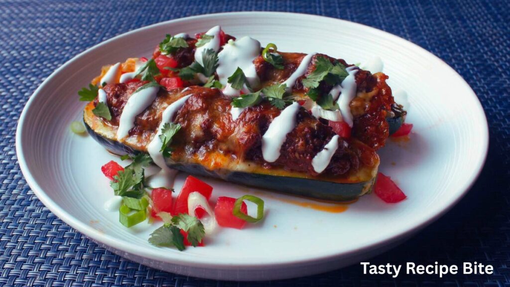 Taco Stuffed Zucchini Boats