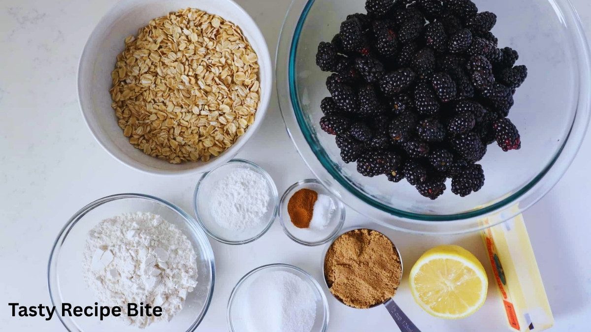 Your Blueprint for the Perfect Blackberry Crisp