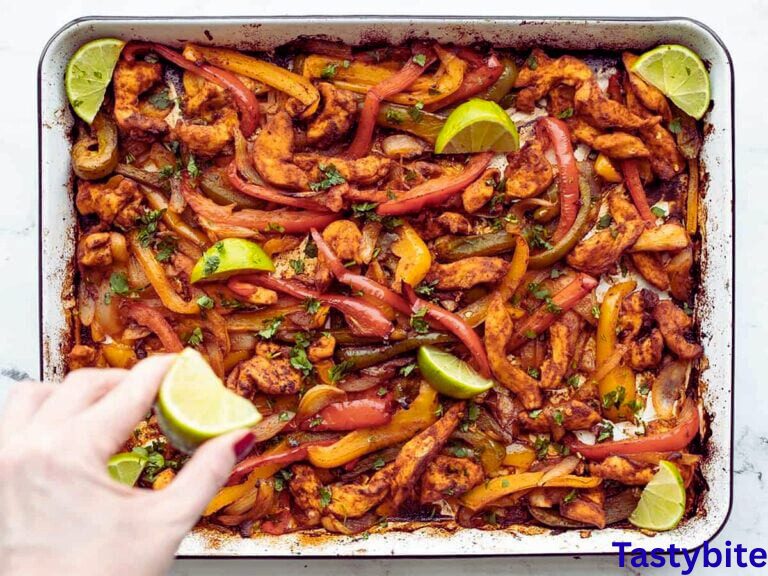 Adding lime to Fajitas