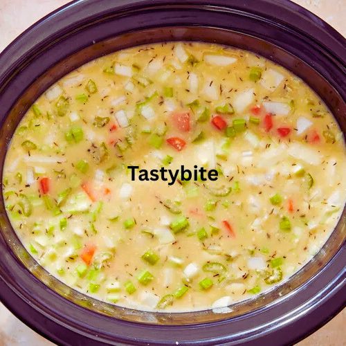 Mixing all ingredients