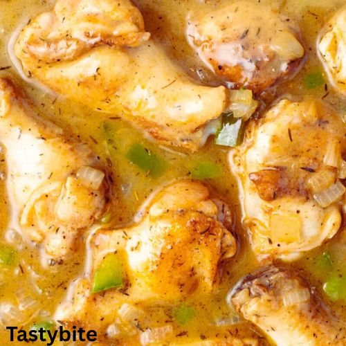 Smothered Chicken Wings Recipe