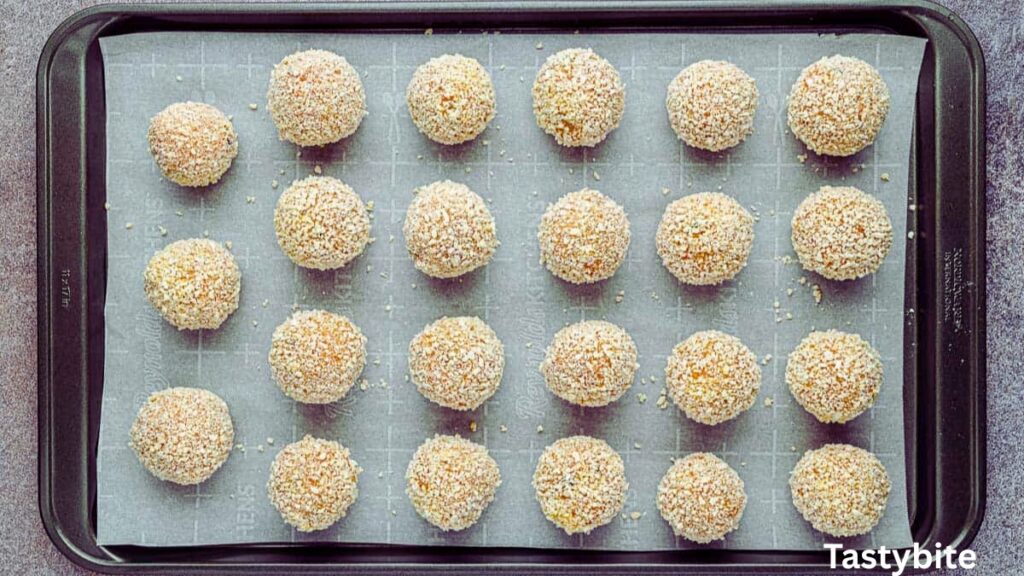 Unbaked Arancini (Risotto Balls)