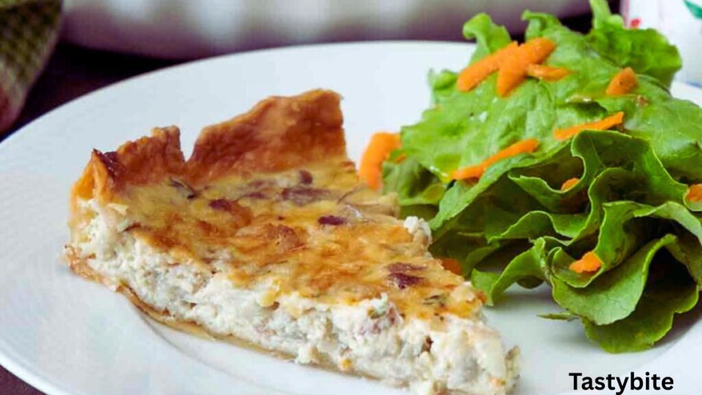 Caramelized Onion, Bacon and Gruyere Quiche