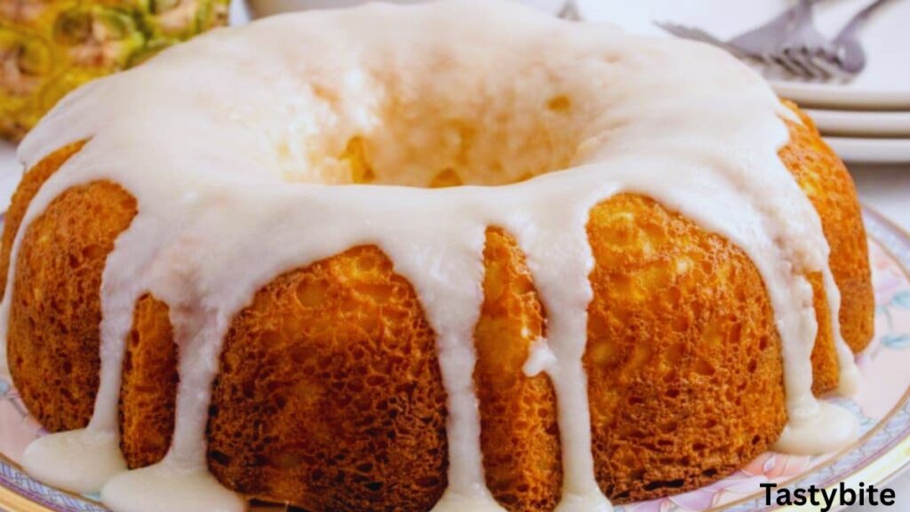 Cream cheese pineapple pound cake
