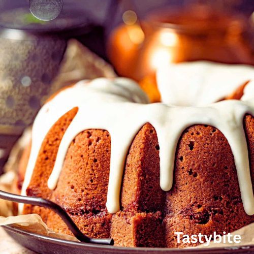 Sweet potato cream cheese pound cake