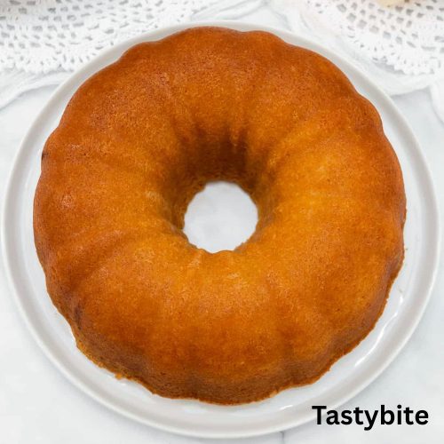 Vanilla buttermilk pound cake