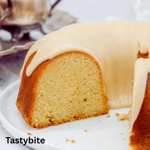 Vanilla buttermilk pound cake