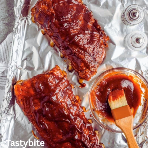 Oven-baked ribs