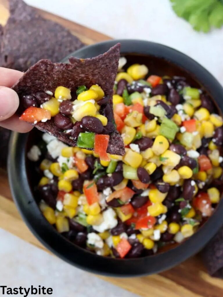 Black Bean, Corn and Feta Dip