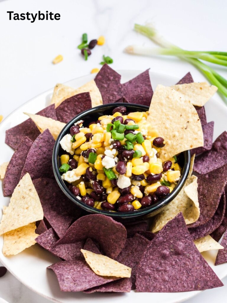 Black Bean, Corn and Feta Dip