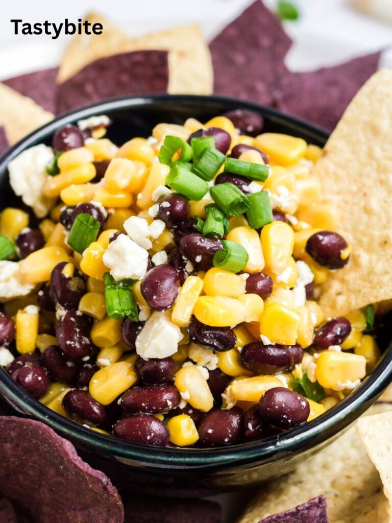 Black Bean, Corn and Feta Dip