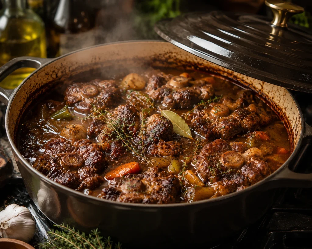 Barbecue Oxtails Slow Cooked to Perfection