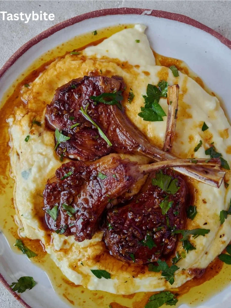 honey garlic lamb chops