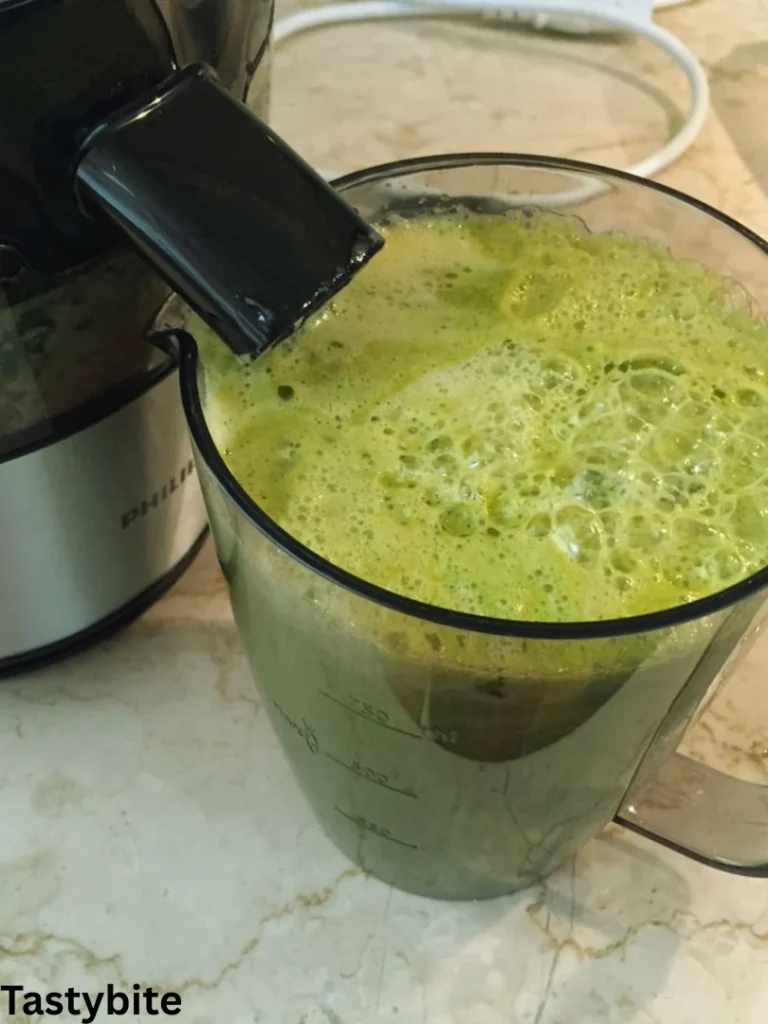 Getting the juice in the glass
