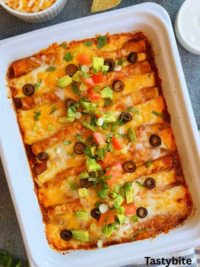 Ground Beef Enchiladas